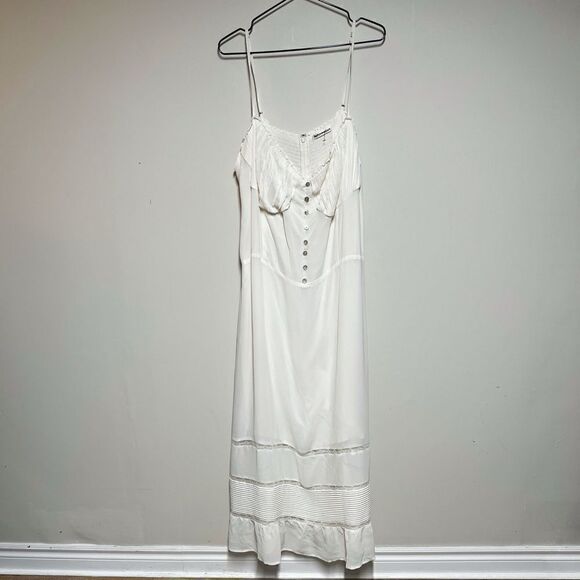 NWOT Reformation Harvest Elegant midi maxi dress Ivory Plus Sz 20 Host Pick ❤️ - Picture 5 of 11